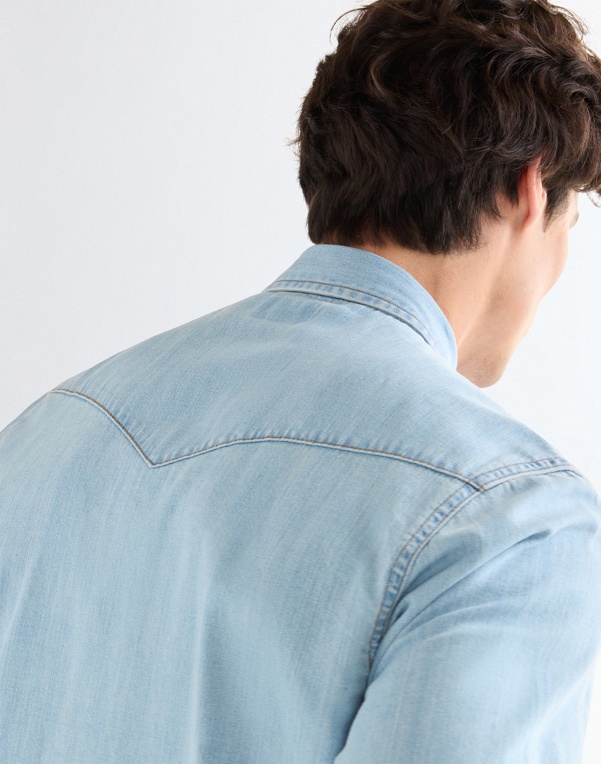 Shortsleeve Western Shirt in Riverbank