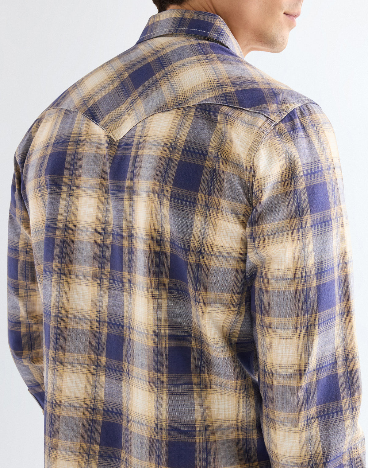 Western Indigo Shirt in Mood Indigo