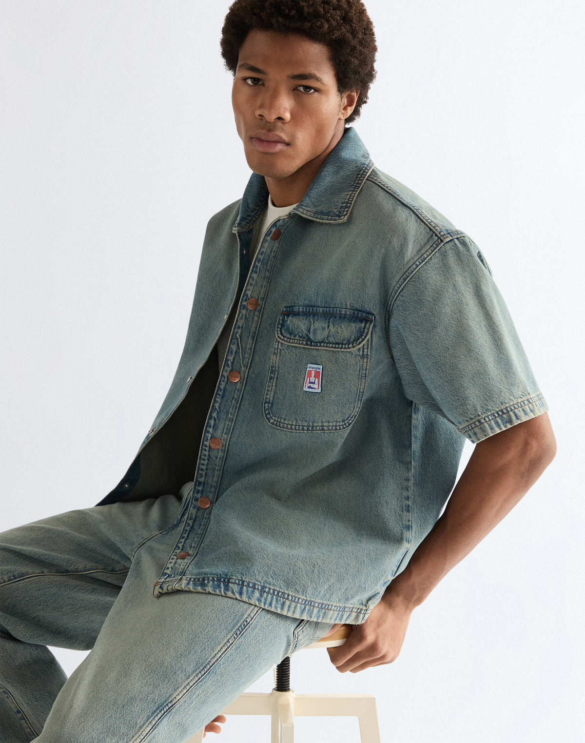 Shortsleeve Overshirt in Canyon Shade