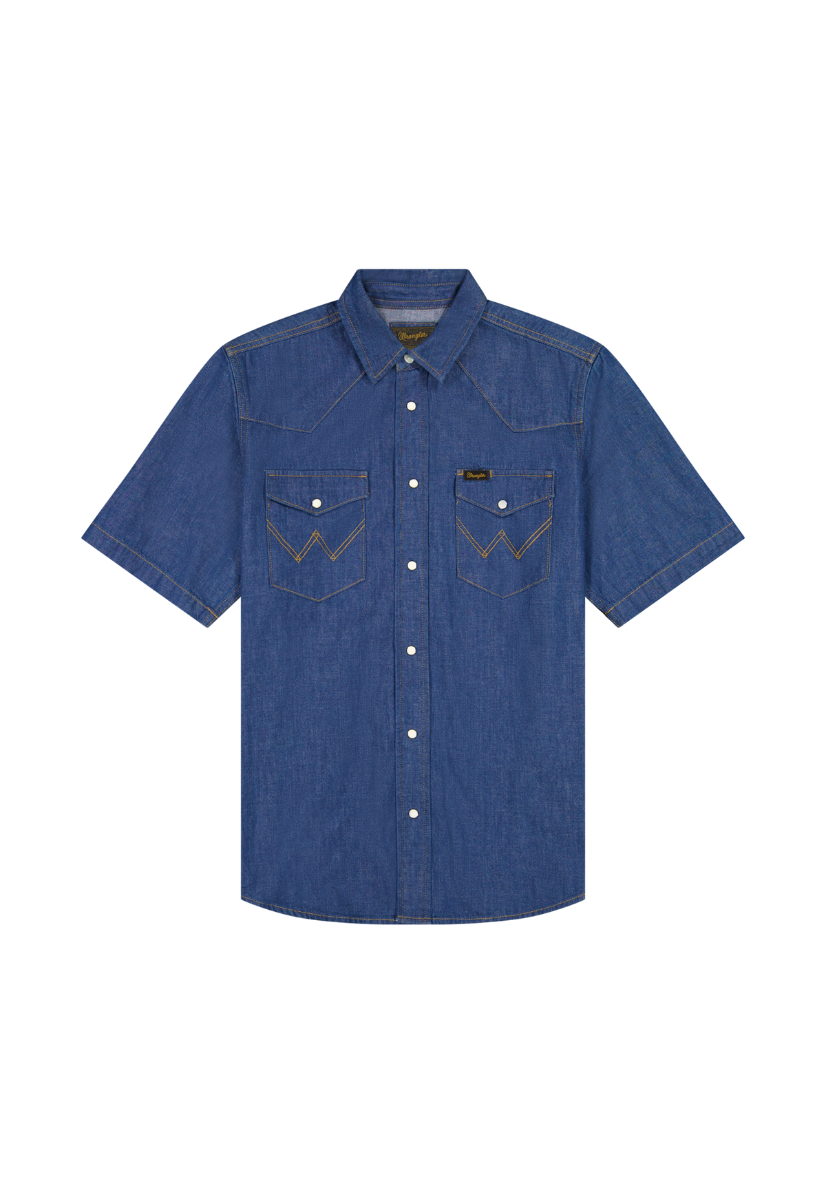 Shortsleeve Western Shirt in Caroline Creek