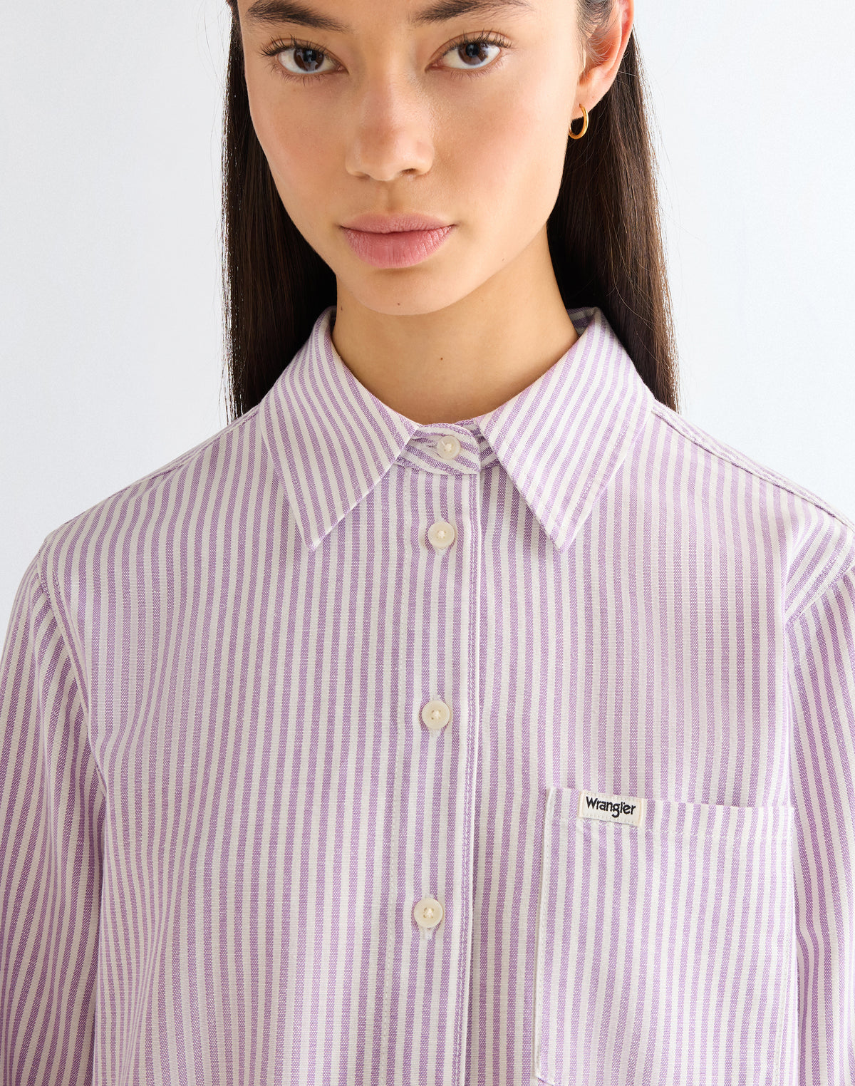 1 Pocket Shirt in Bellflower