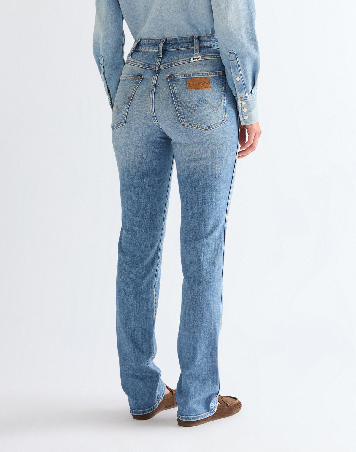 Straight in American Blue