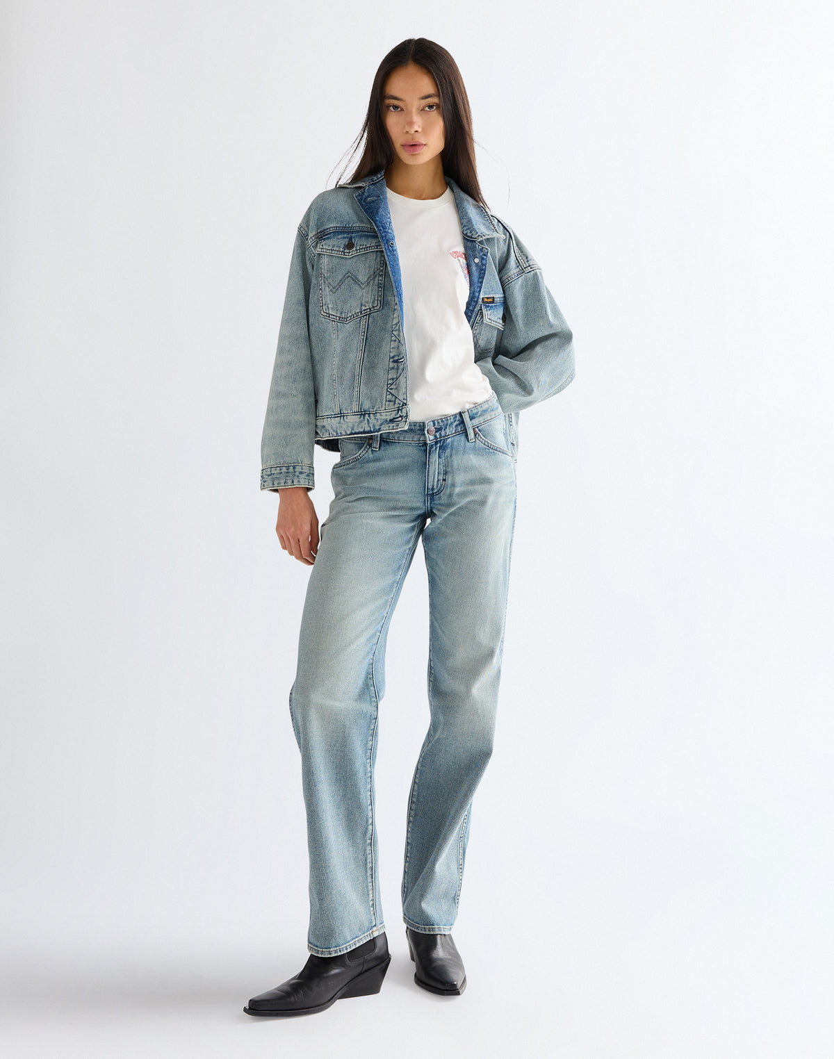 Low Rise Cowboy Jean in Hippie Haze
