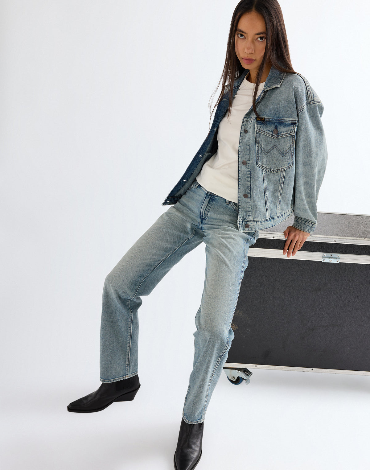 Low Rise Cowboy Jean in Hippie Haze