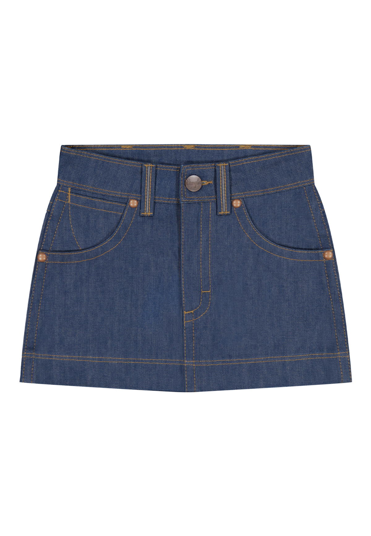 Super Wrangler Skirt in Raw