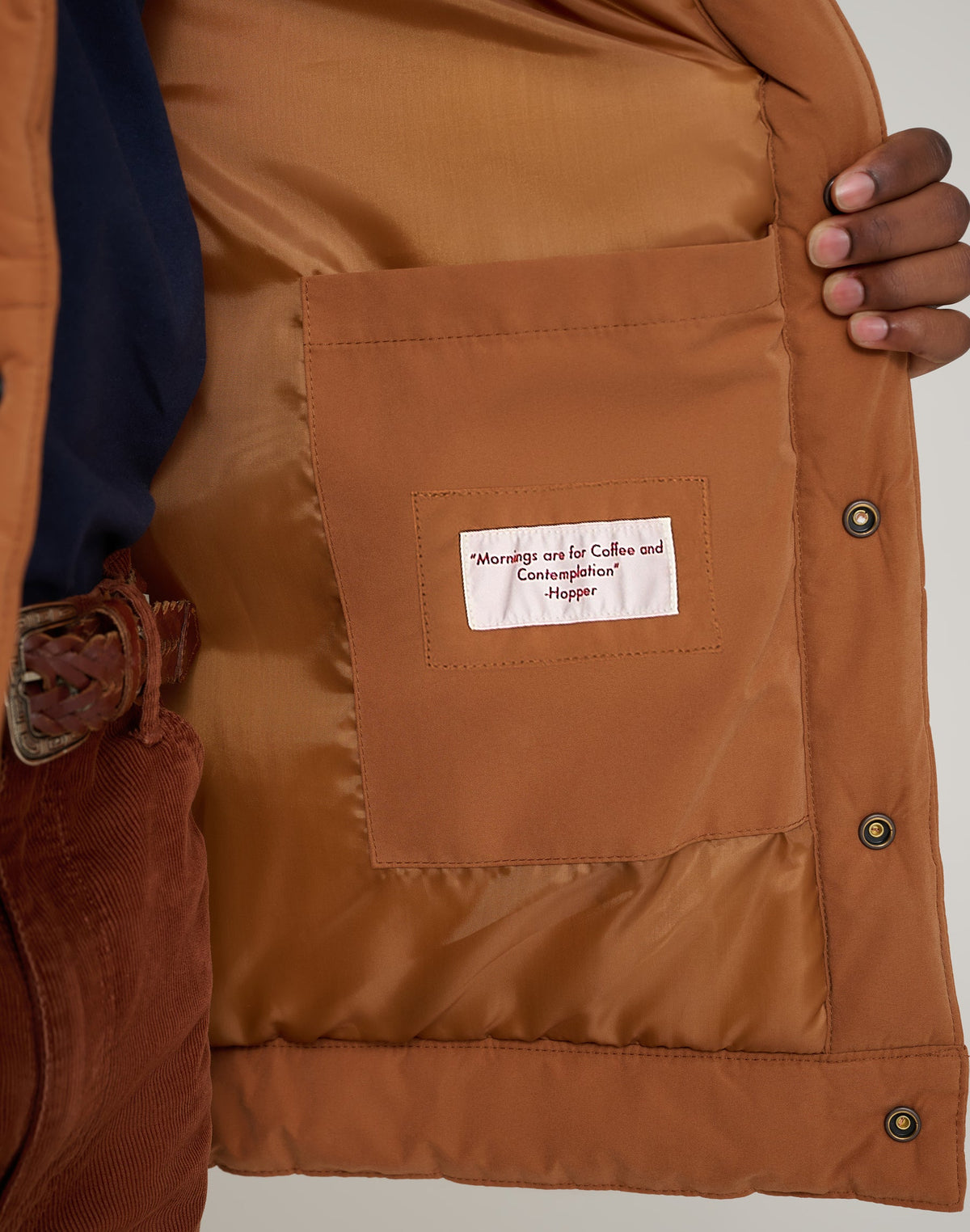 Hopper Jacket in Arganoil