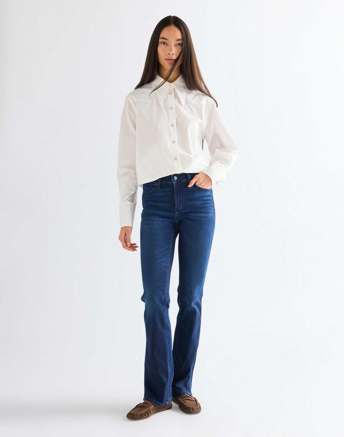 Jeans Bootcut in Nightshade