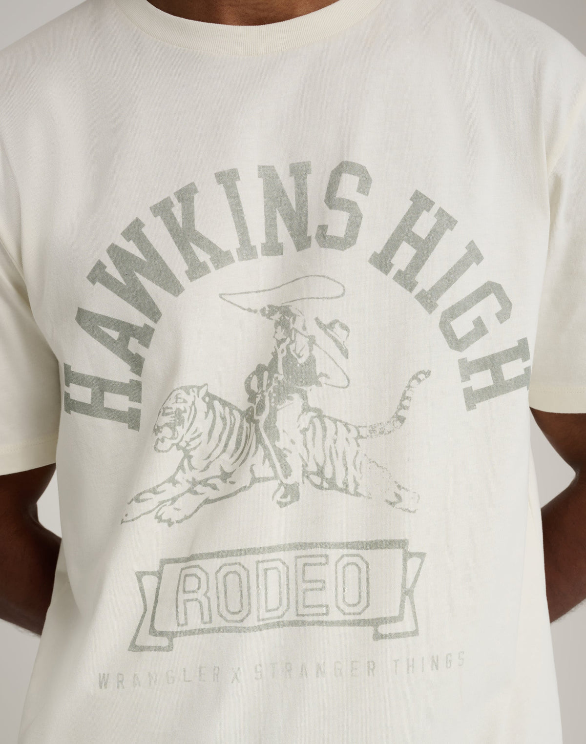 Hawkins High Tee in Marshmallow