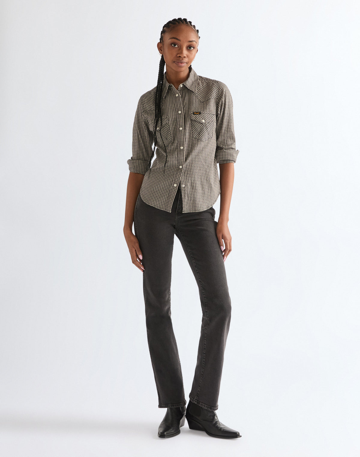 Western Shirt in Black