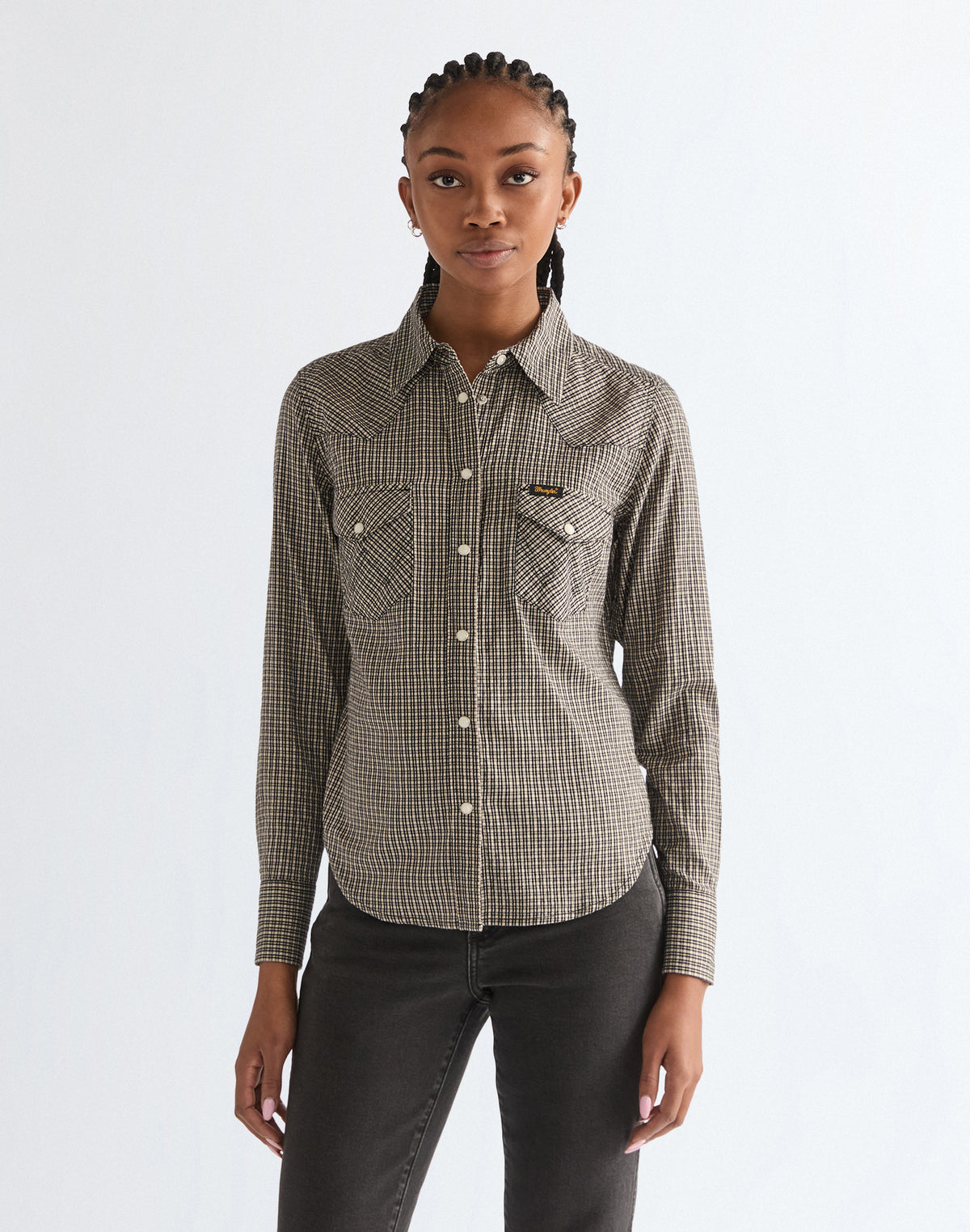 Western Shirt in Black