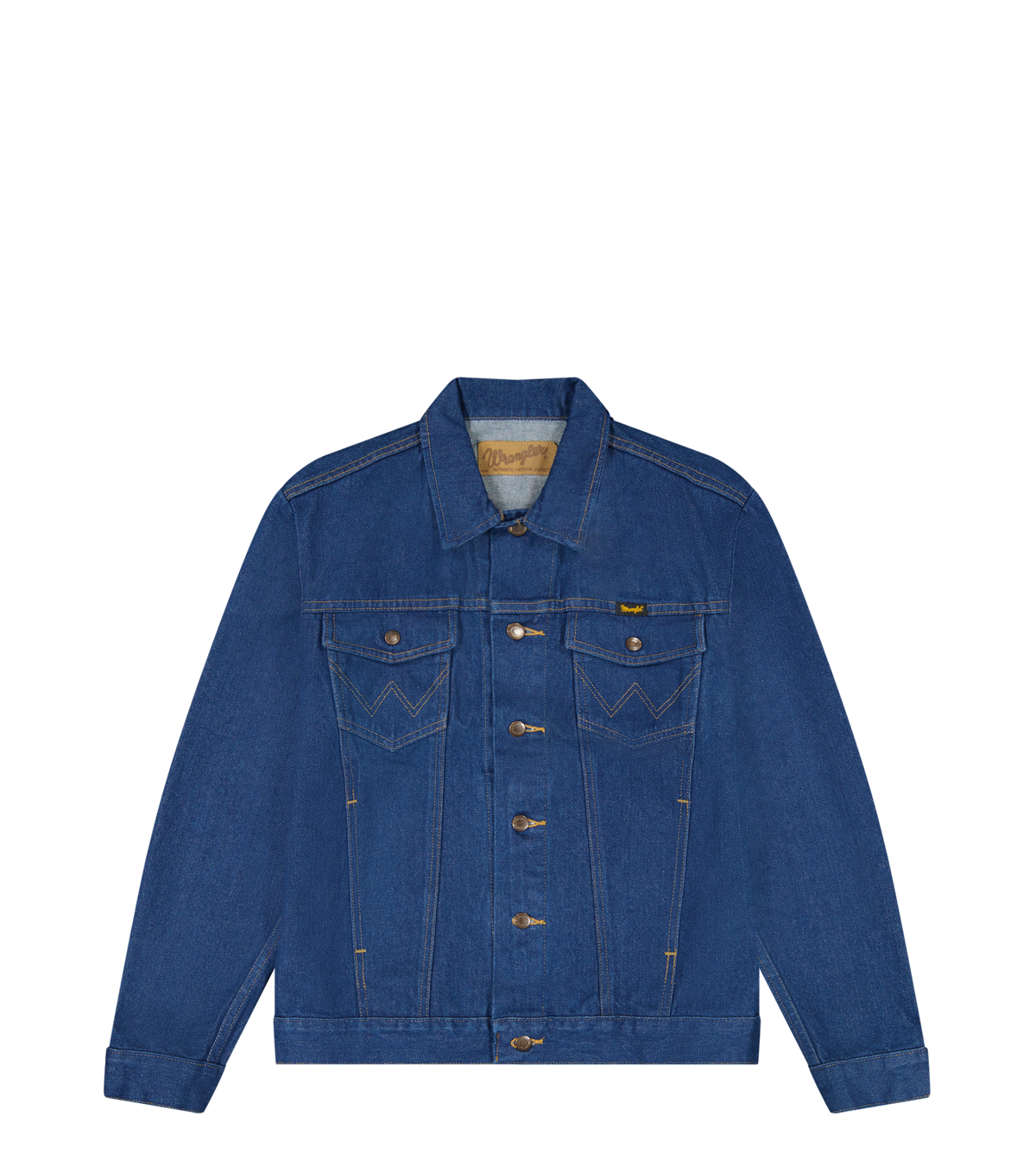 Cowboy Cut Jacket in Prewashed Indigo