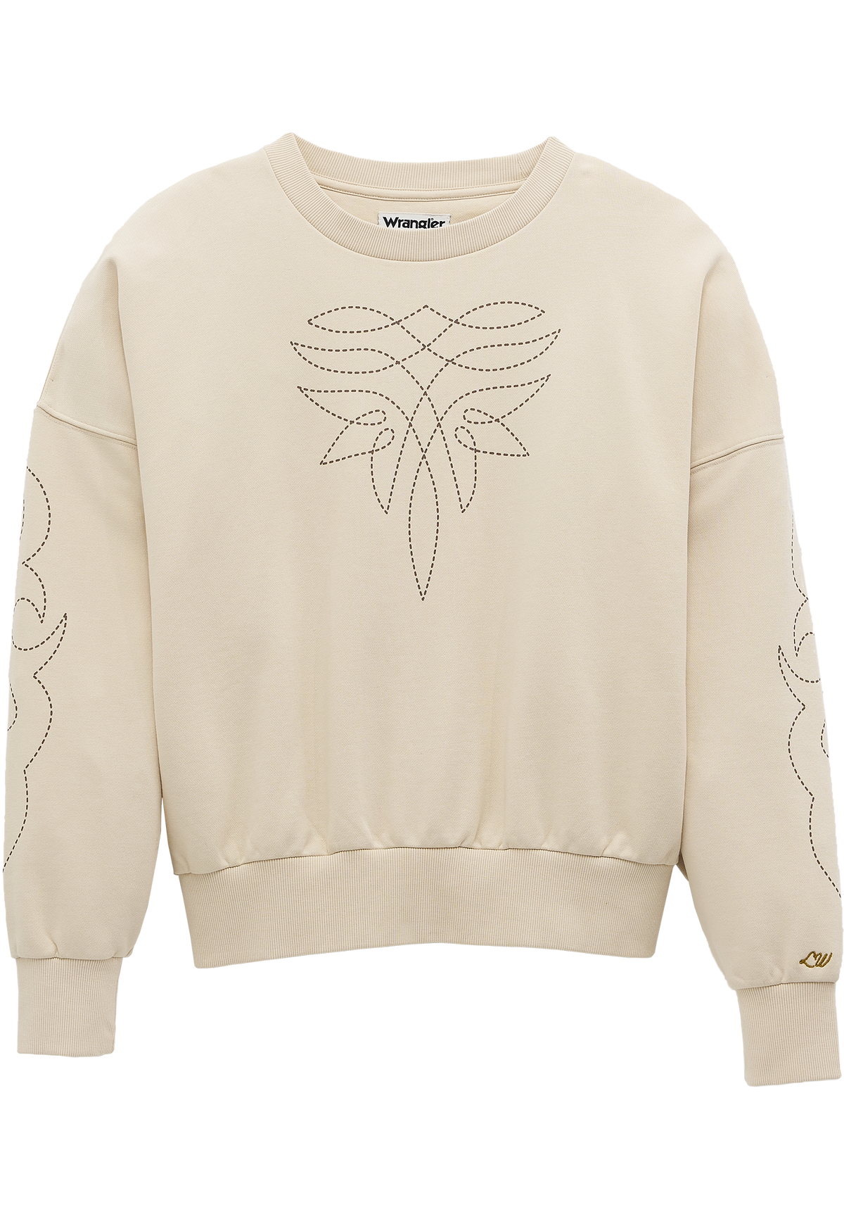 Cowboy Sweatshirt in Cream