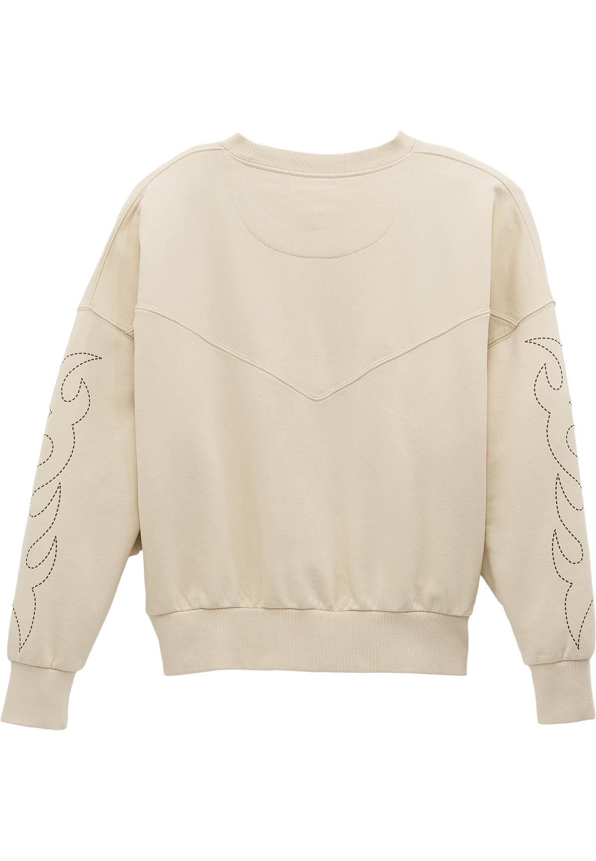 Cowboy Sweatshirt in Cream