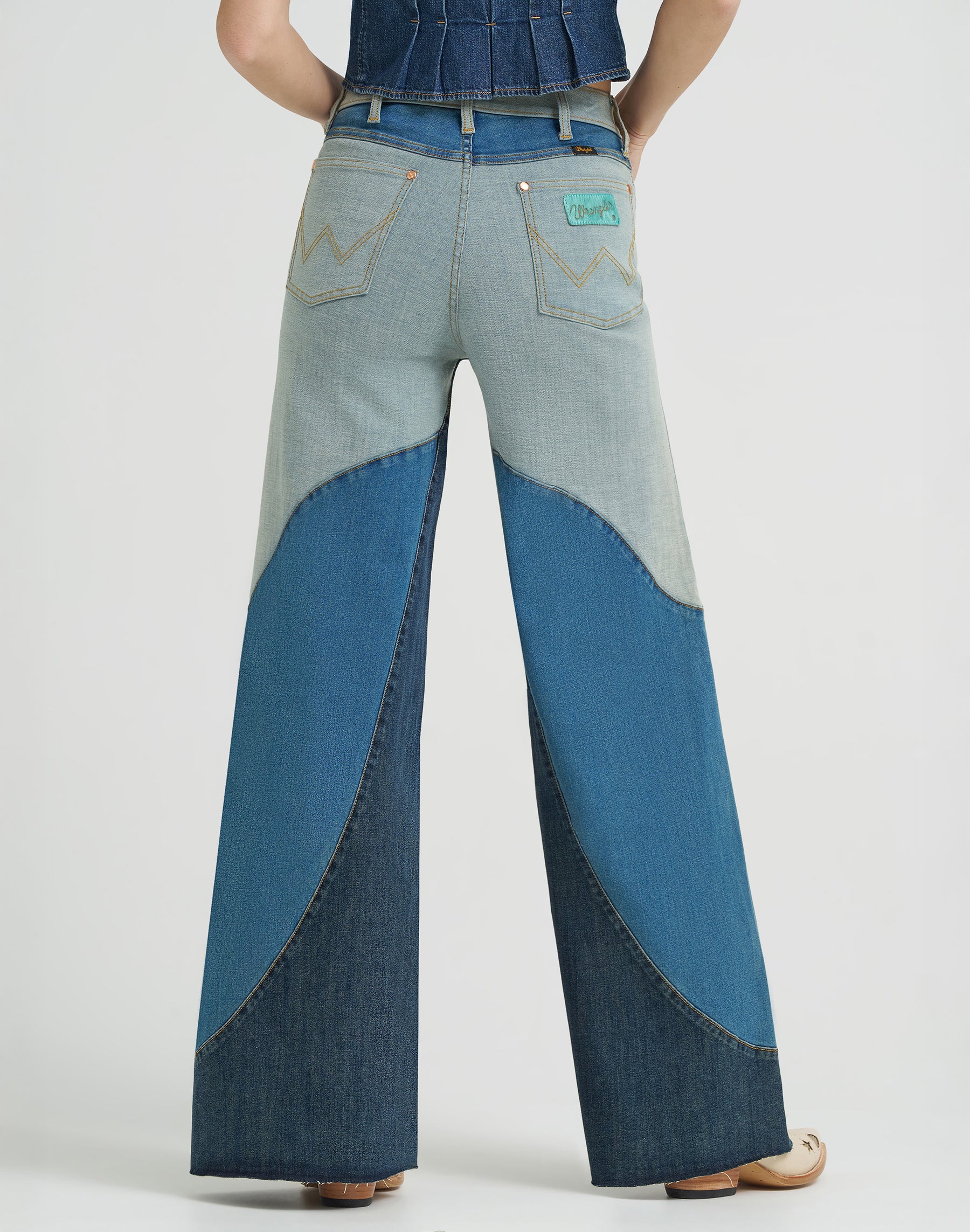 Groovy Wide Leg Jean in Denim