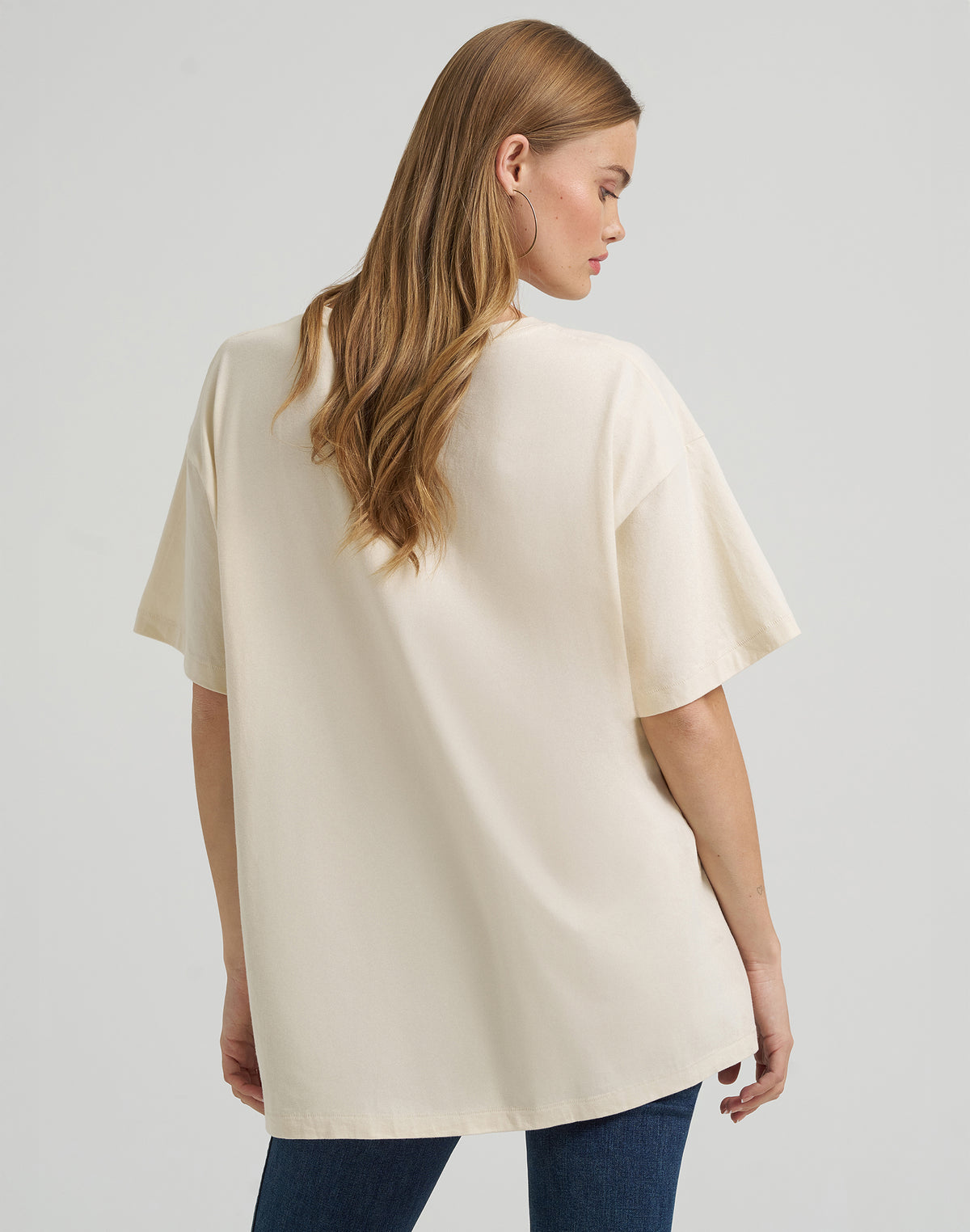 Buzzards Tee in Cream