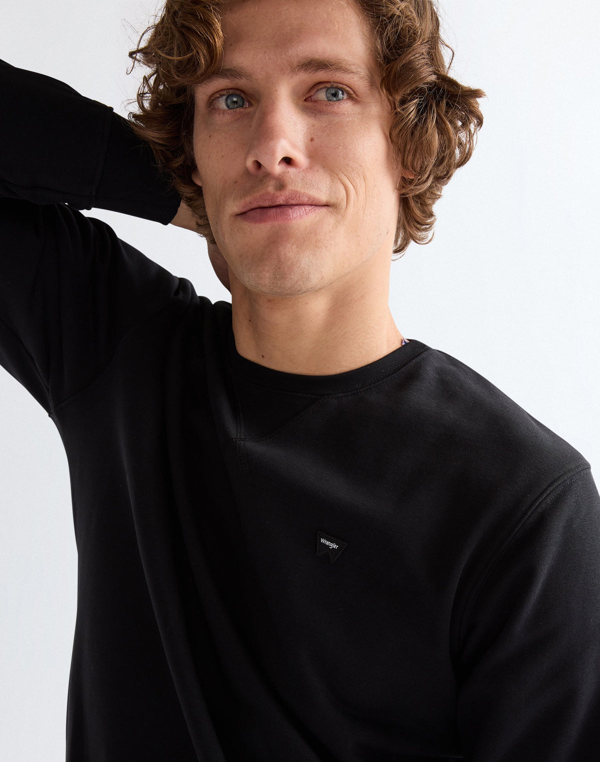 Sweatshirt Sign Off in Black