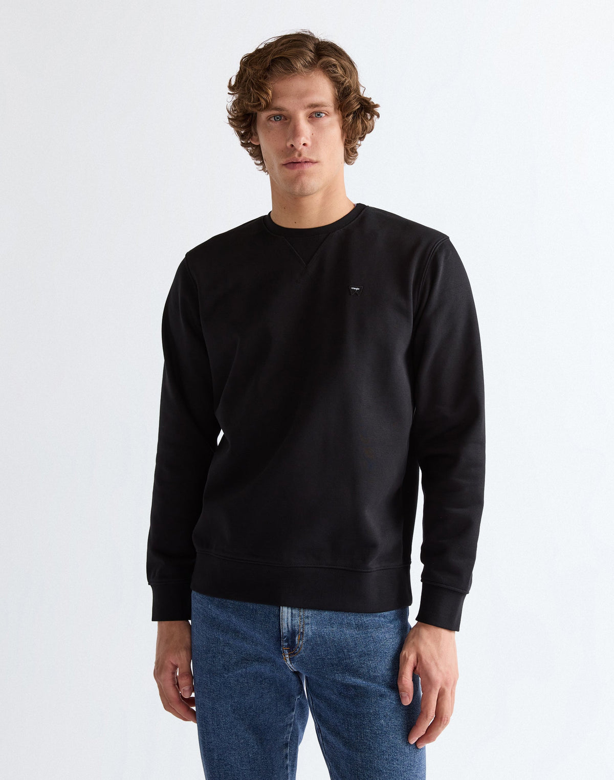 Sweatshirt Sign Off in Black