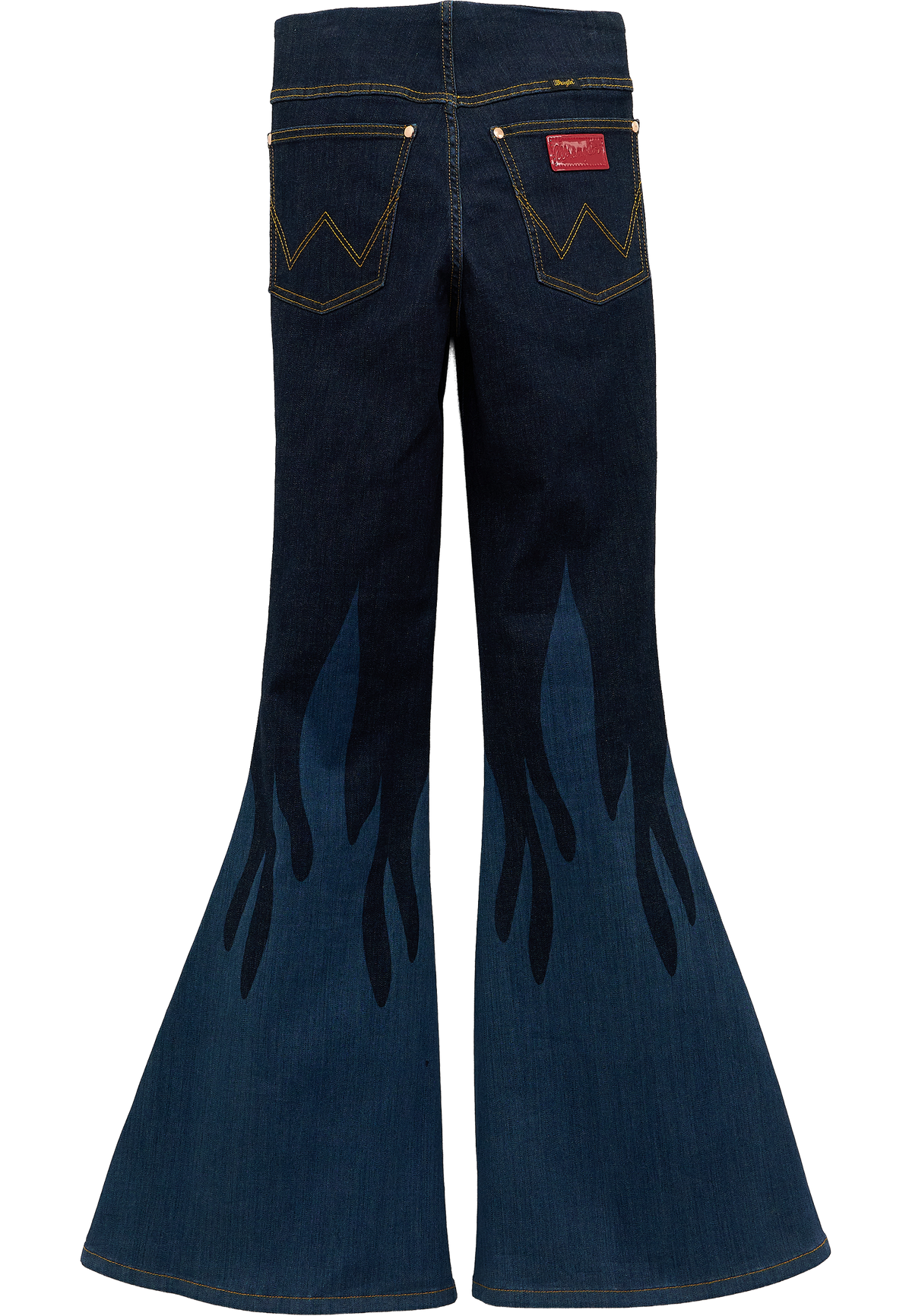 Flame Pull On Flare in Rinse