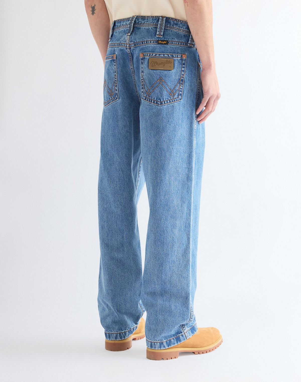 Jeans Super Loose in Cowboy Fade