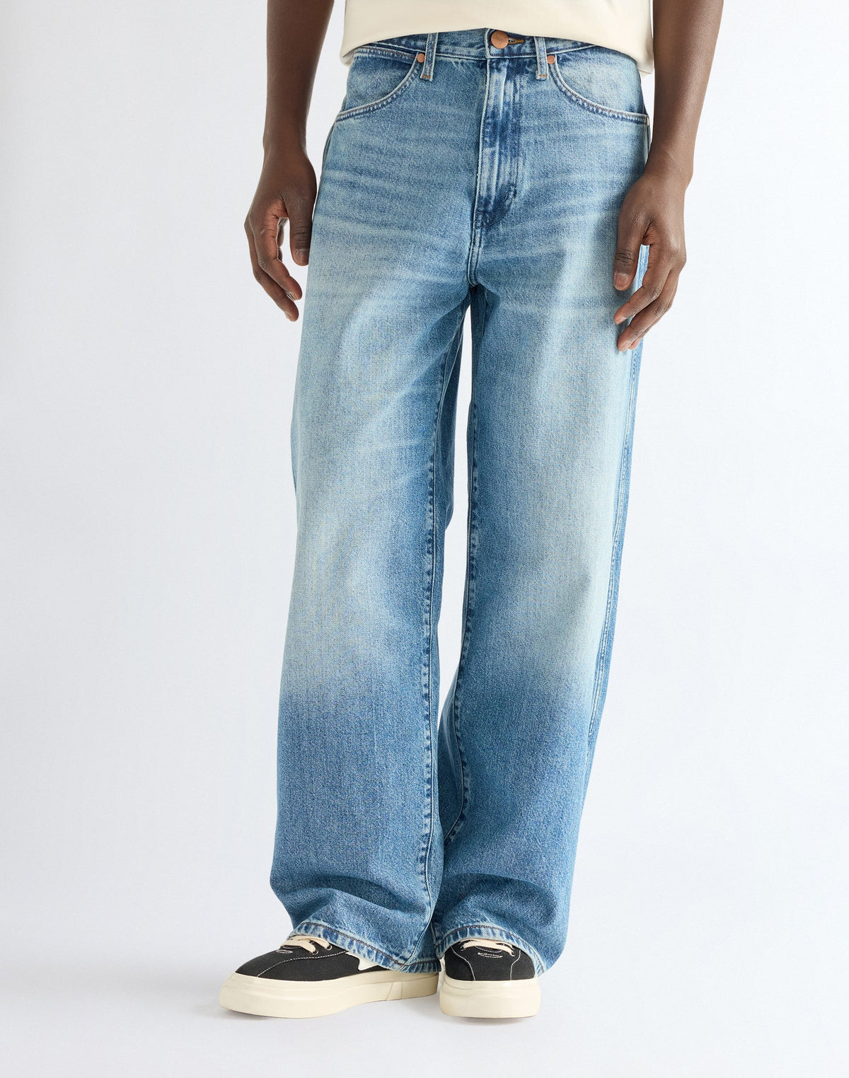 Jeans Baggy in Vintage Worn