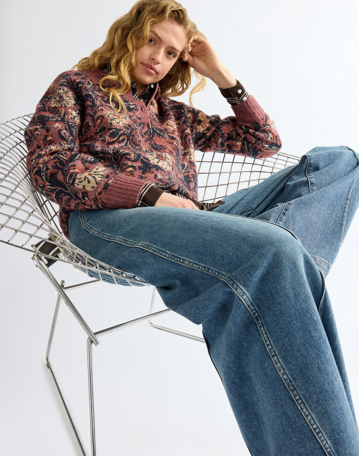 Jeans Peaked Yoke Canyon in Worn Legacy