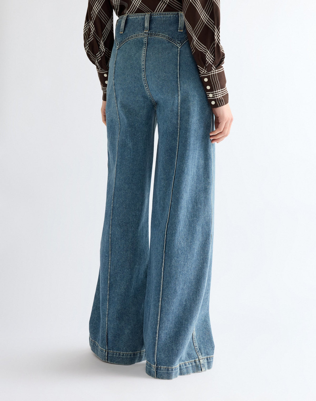 Jeans Peaked Yoke Canyon in Worn Legacy