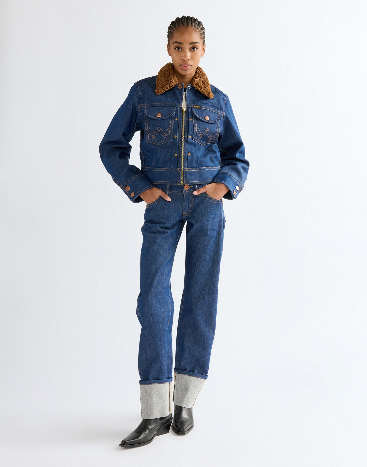 Jeans Super Low Rise Cowboy in Super Raw