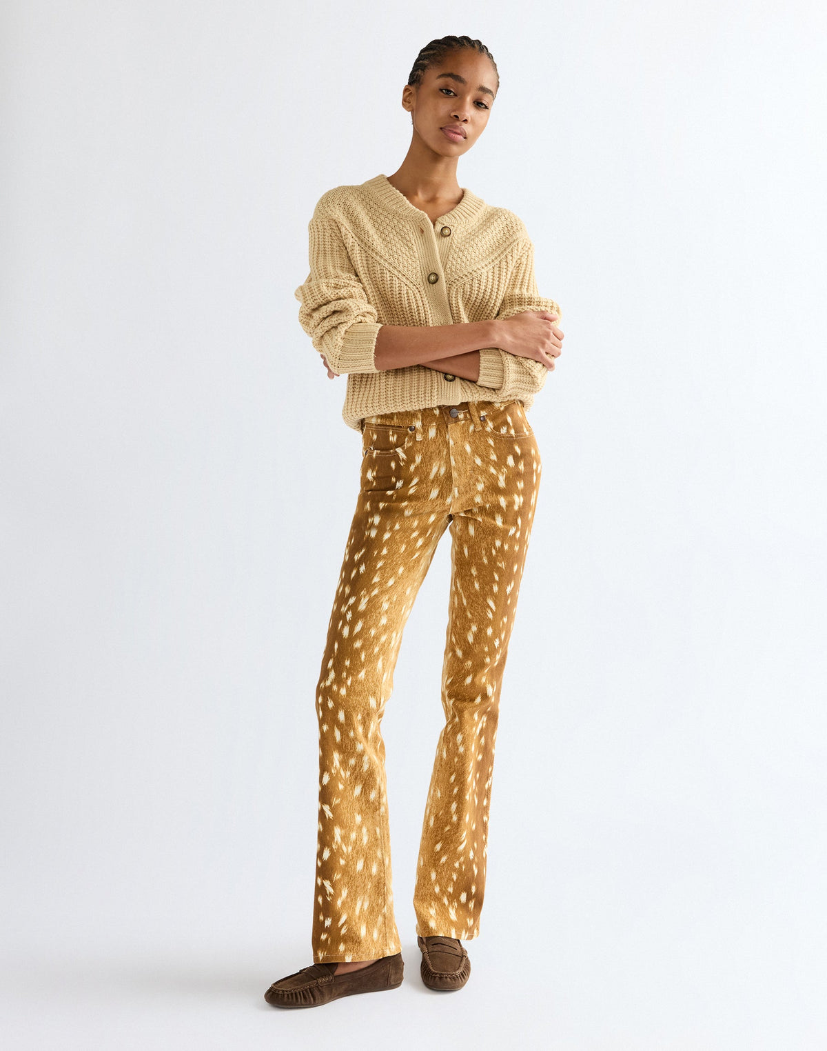 Hose Bootcut in Fawn