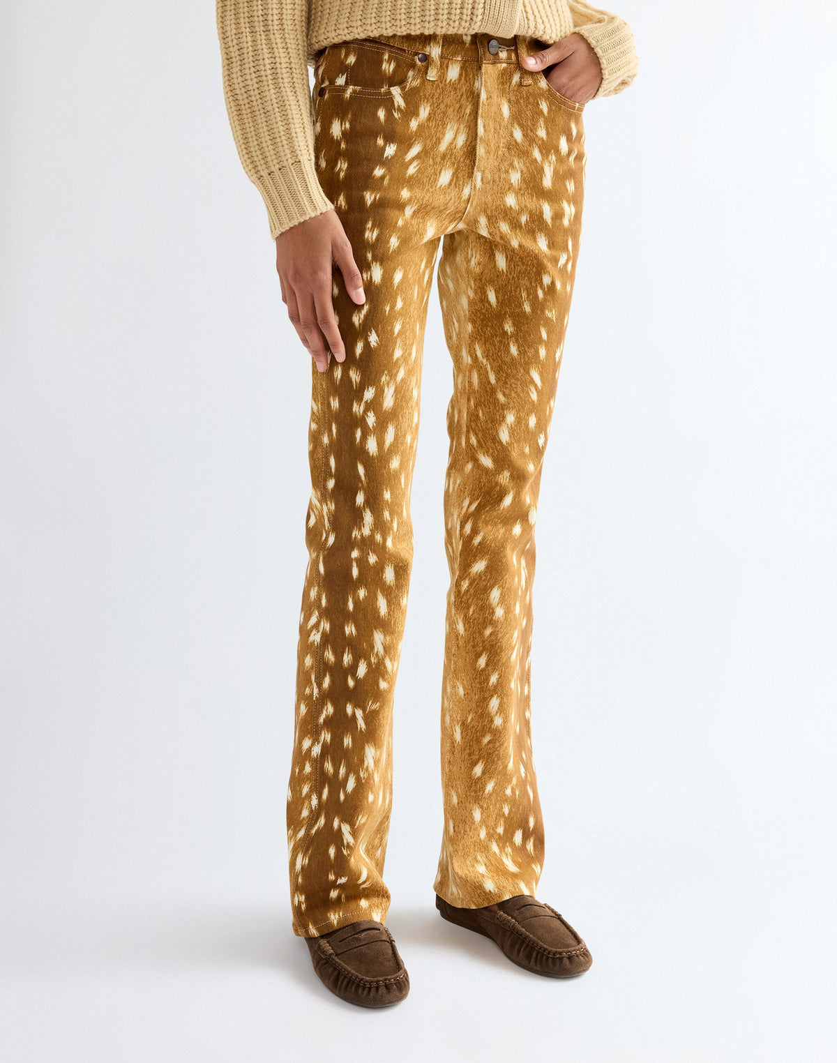 Hose Bootcut in Fawn