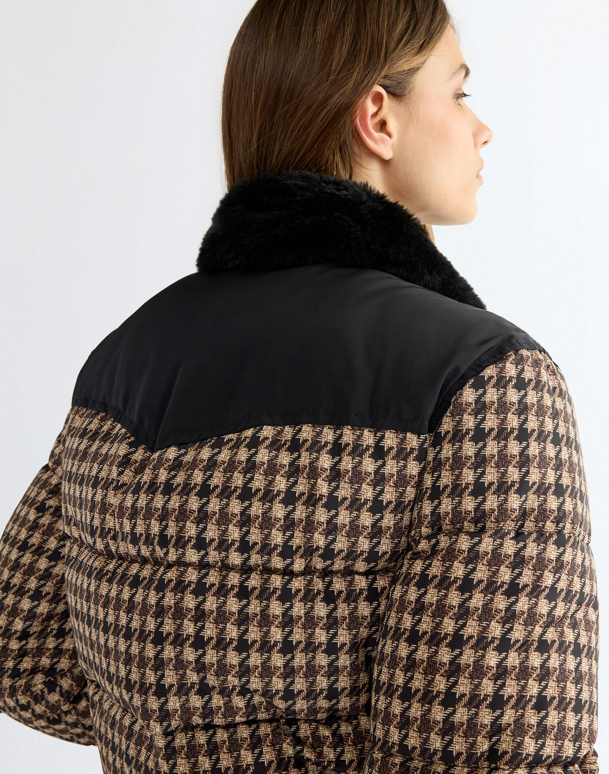 Winterjacke Western Puffer in Black
