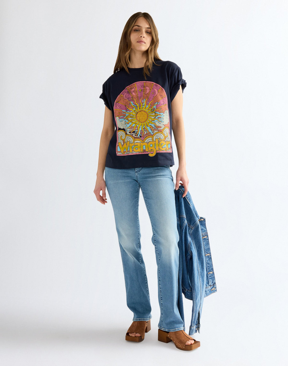 T-Shirt Girlfriend in Dark Sapphire