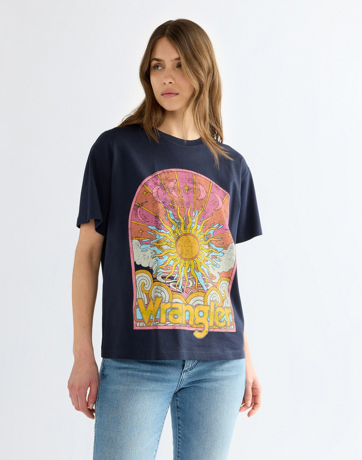 T-Shirt Girlfriend in Dark Sapphire
