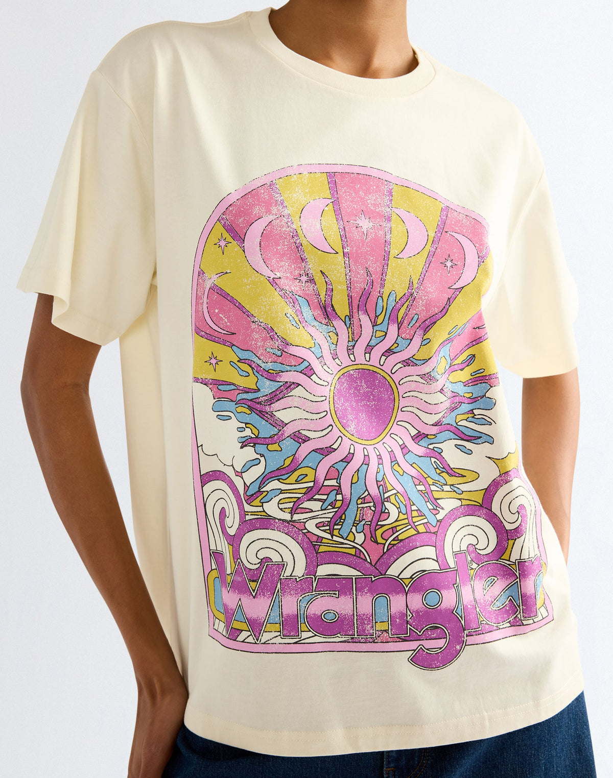 T-Shirt Girlfriend in Antique White