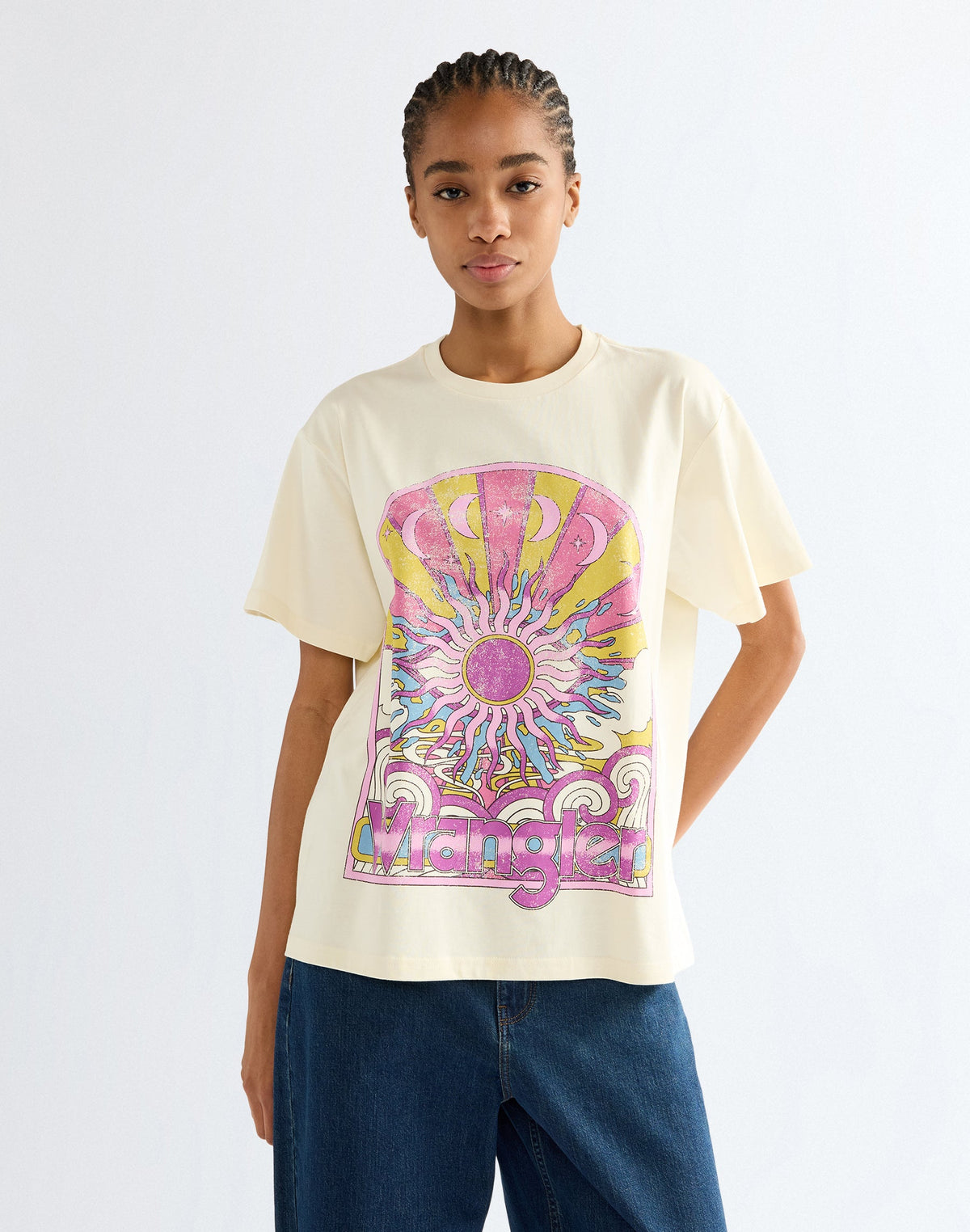 T-Shirt Girlfriend in Antique White