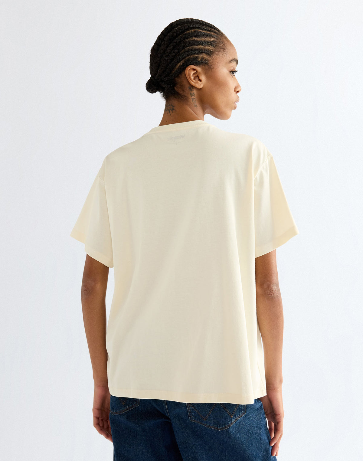 T-Shirt Girlfriend in Antique White
