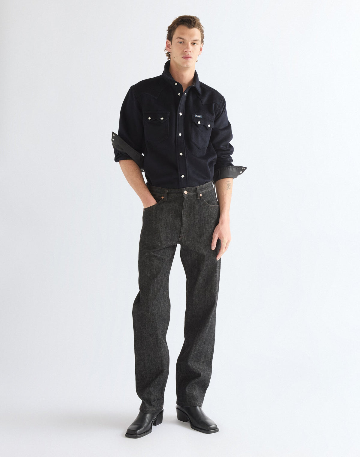 Jeans 13Mwz in Black Raw