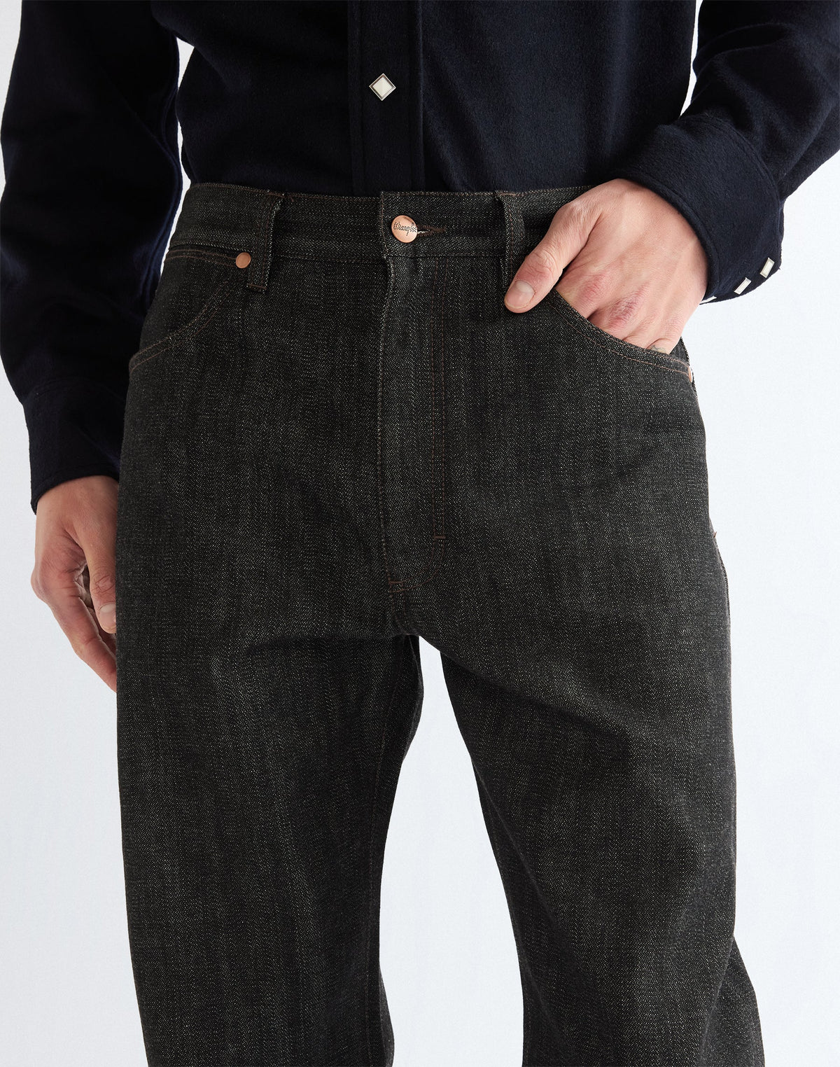 Jeans 13Mwz in Black Raw