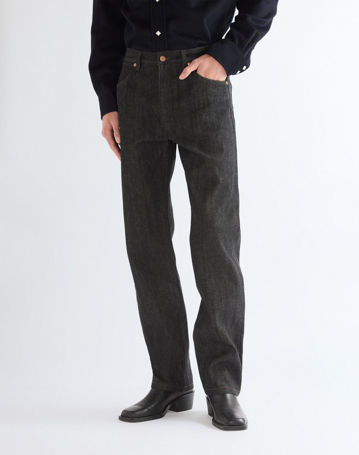 Jeans 13Mwz in Black Raw