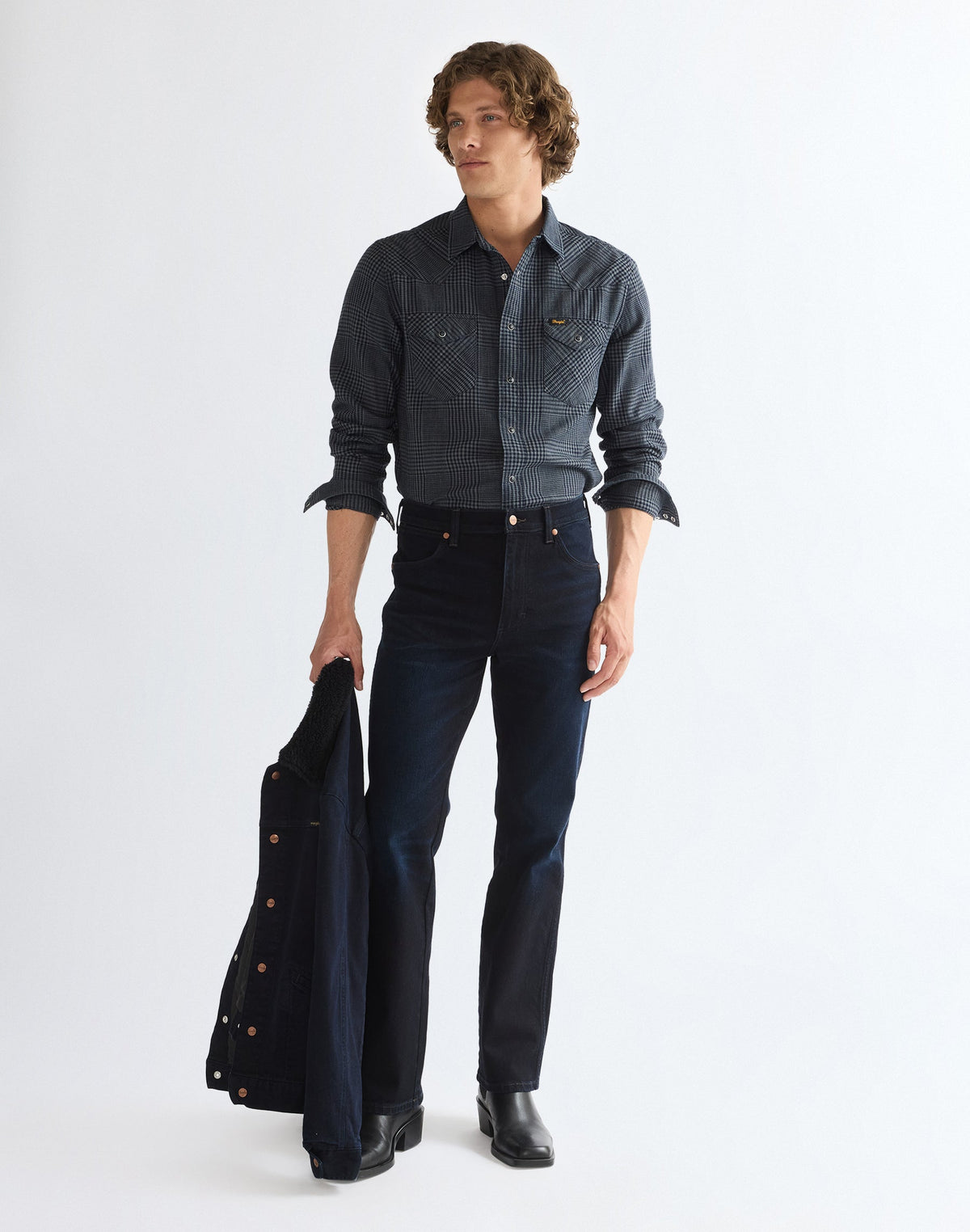 Jeans Wrancher in Glacier Blue