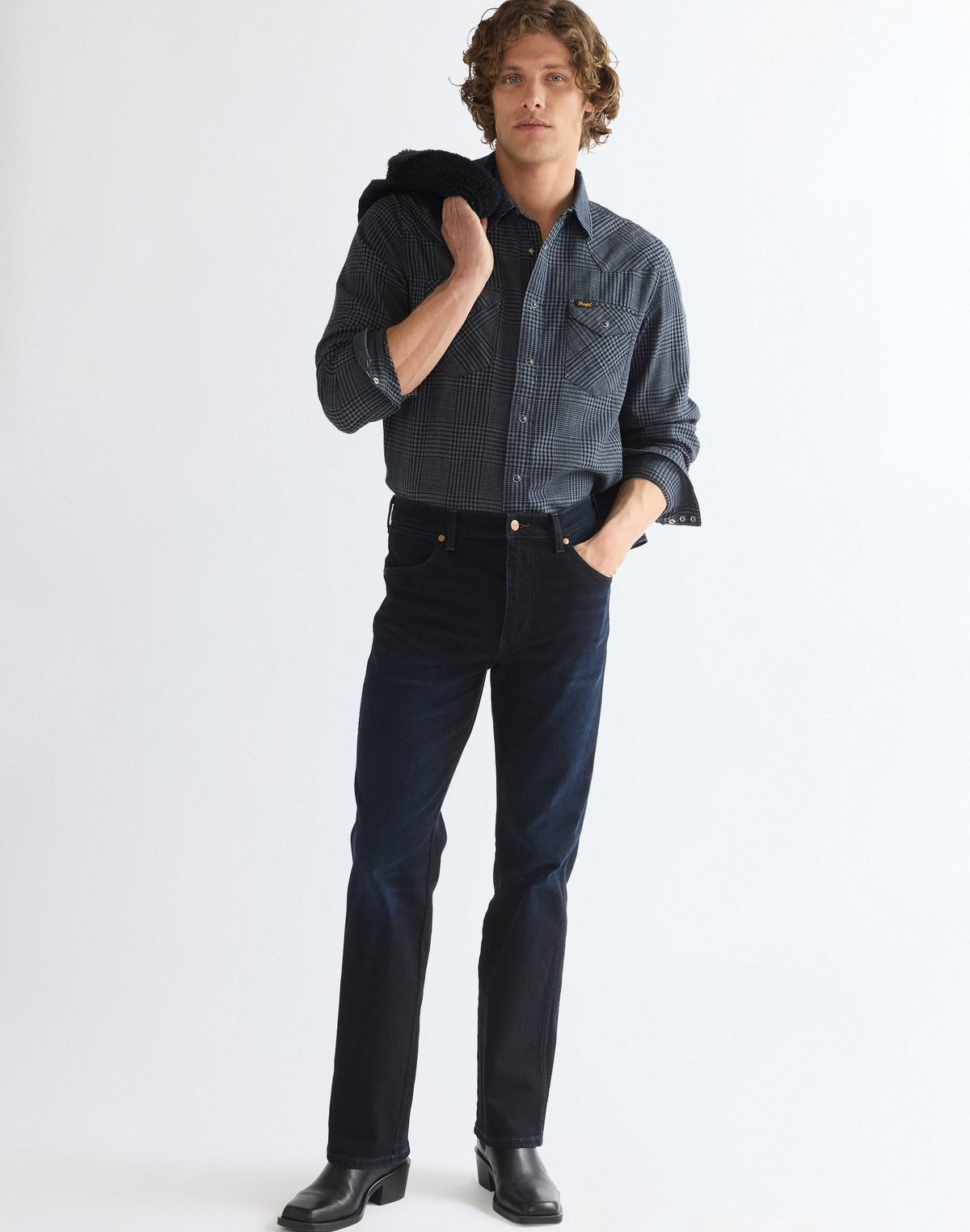Jeans Wrancher in Glacier Blue