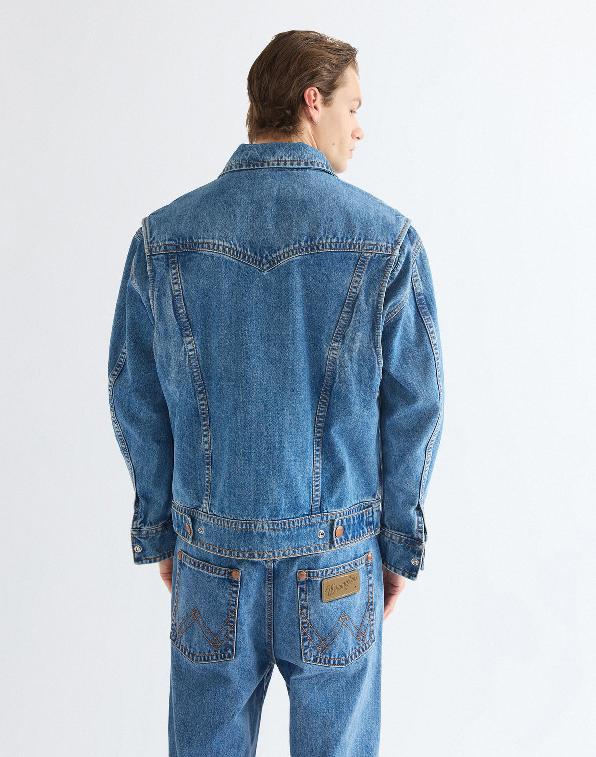 Jeansjacke Super in Cowboy Fade
