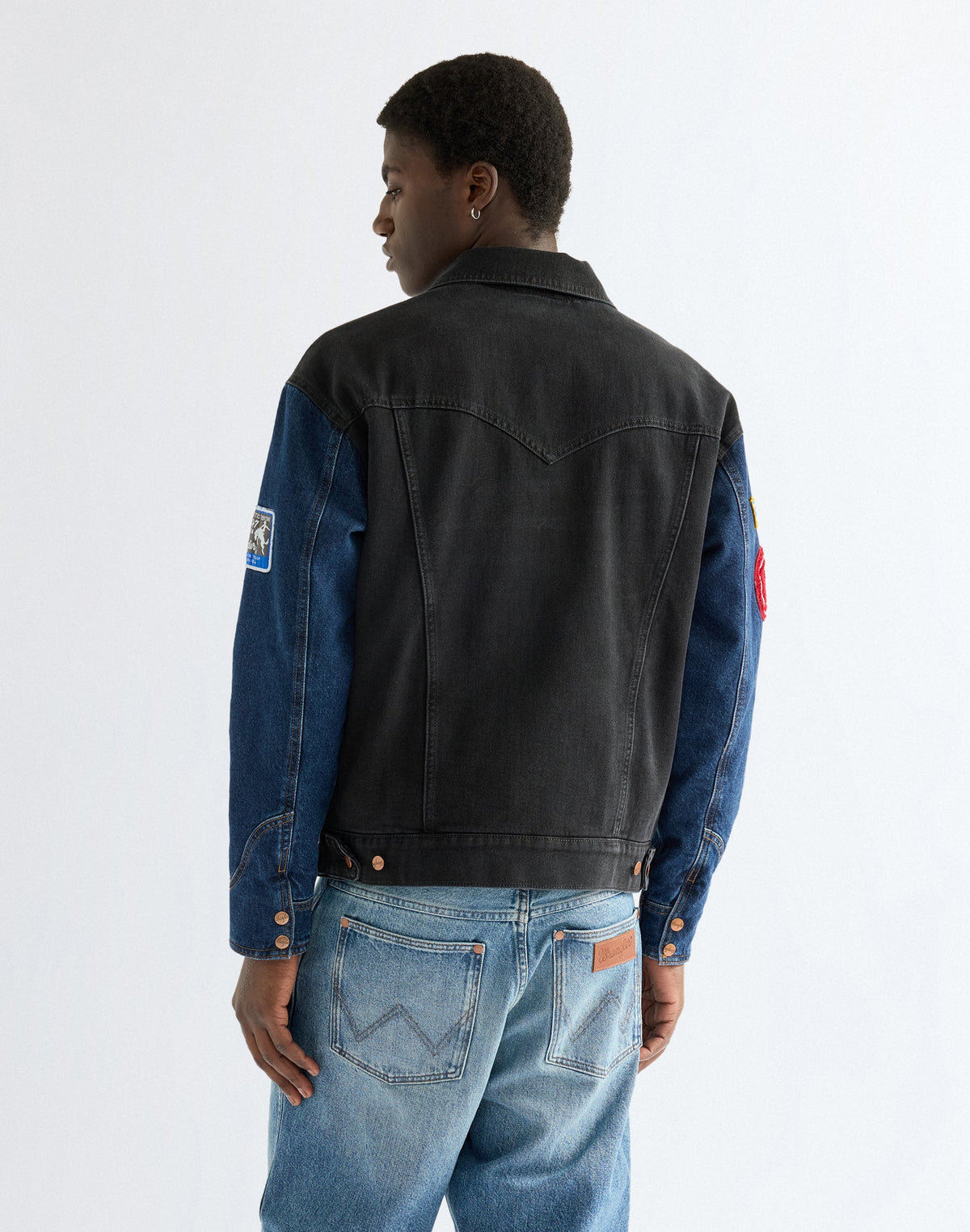 Jeansjacke Trailrider in Morning Wash