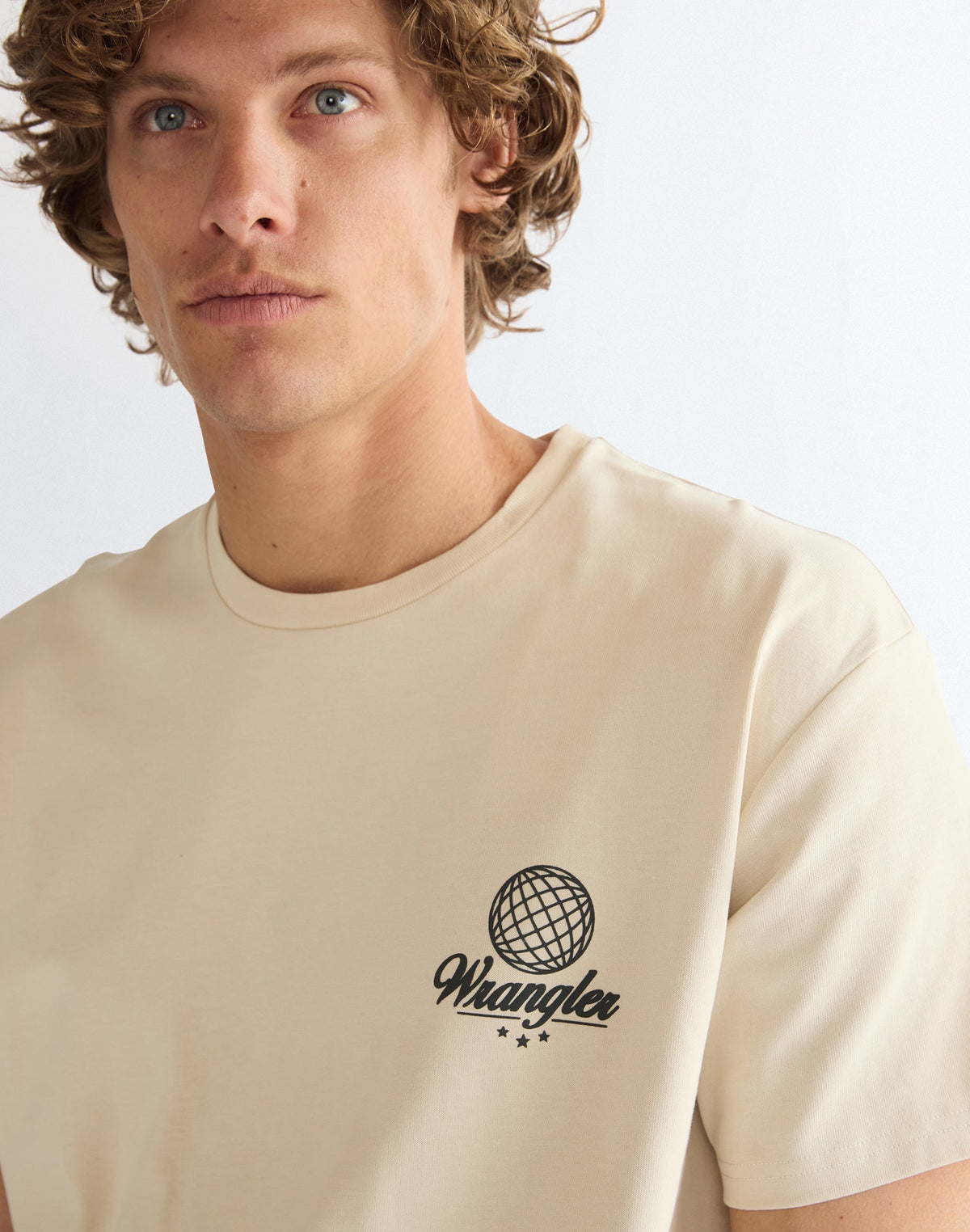 T-Shirt Vintage in Almond Milk