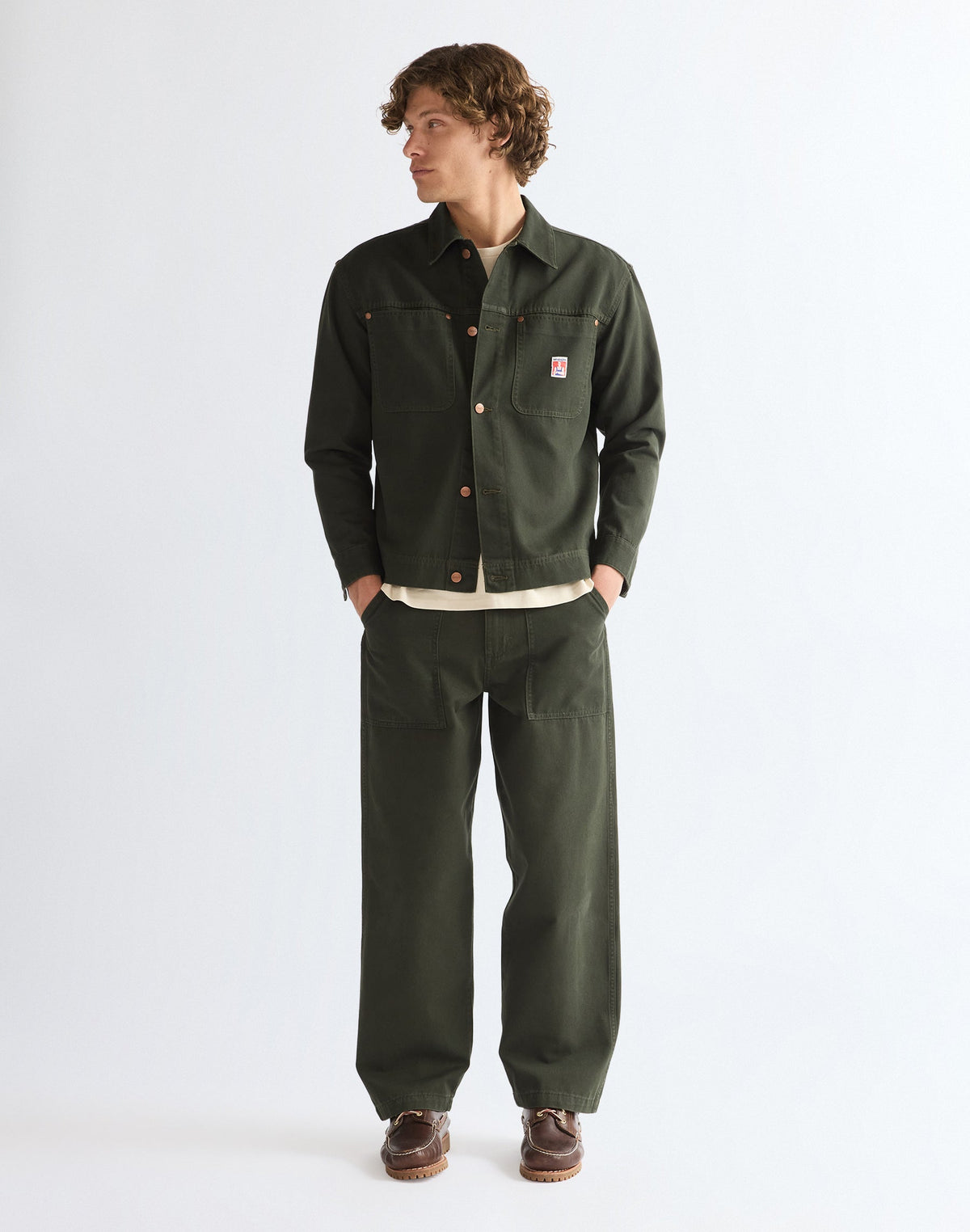 Overshirt in Rosin