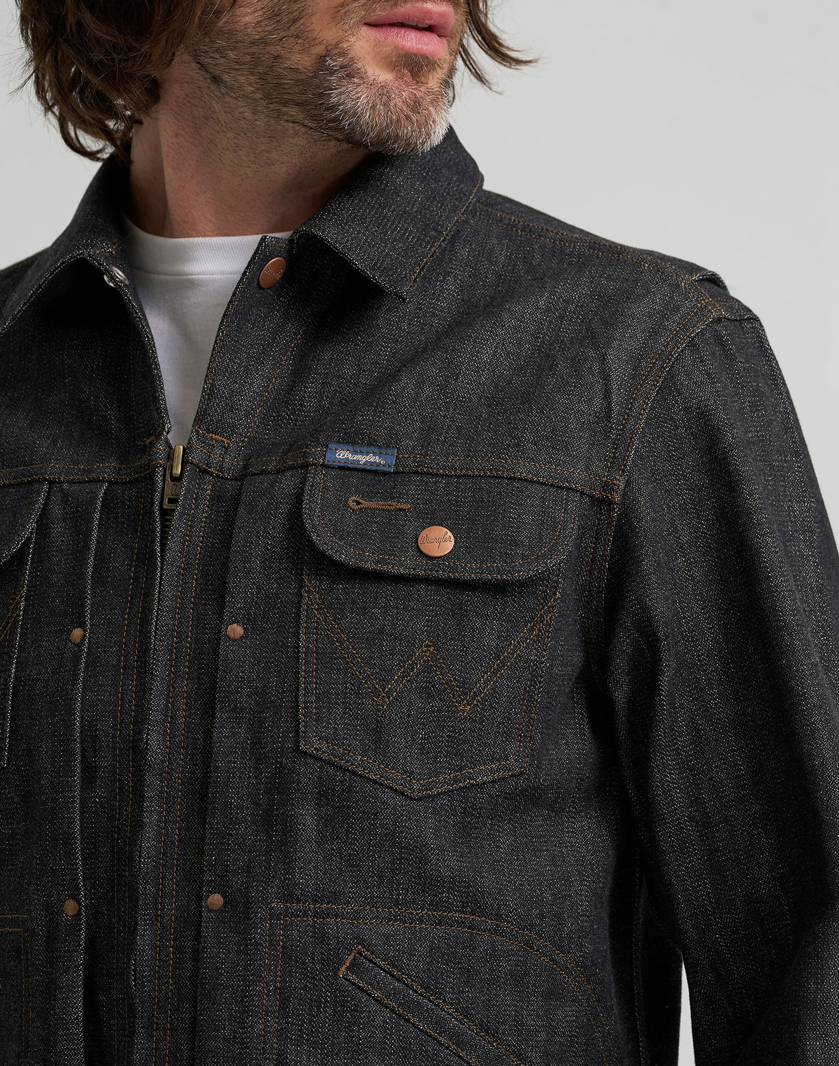 Jeansjacke 11MJZ in Black Raw
