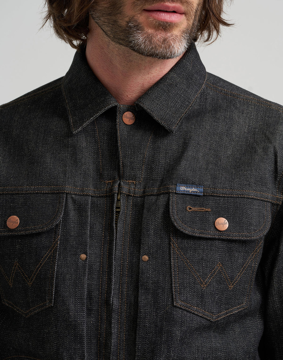 Jeansjacke 11MJZ in Black Raw