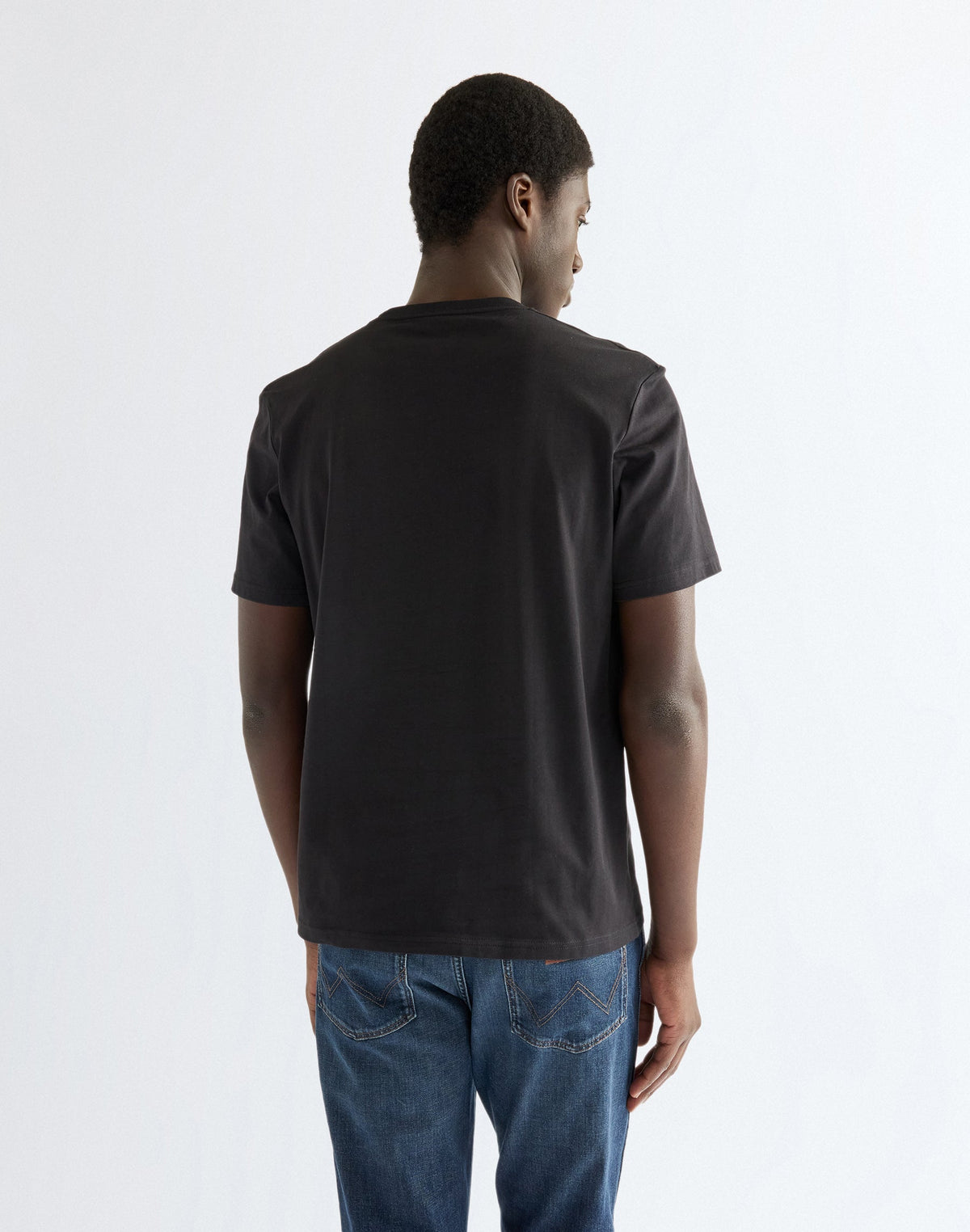 T-Shirt Americana in Black Beauty