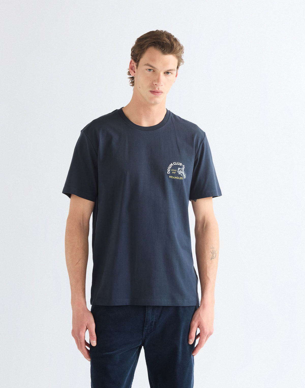 T-Shirt Small Graphic in Dark Sapphire