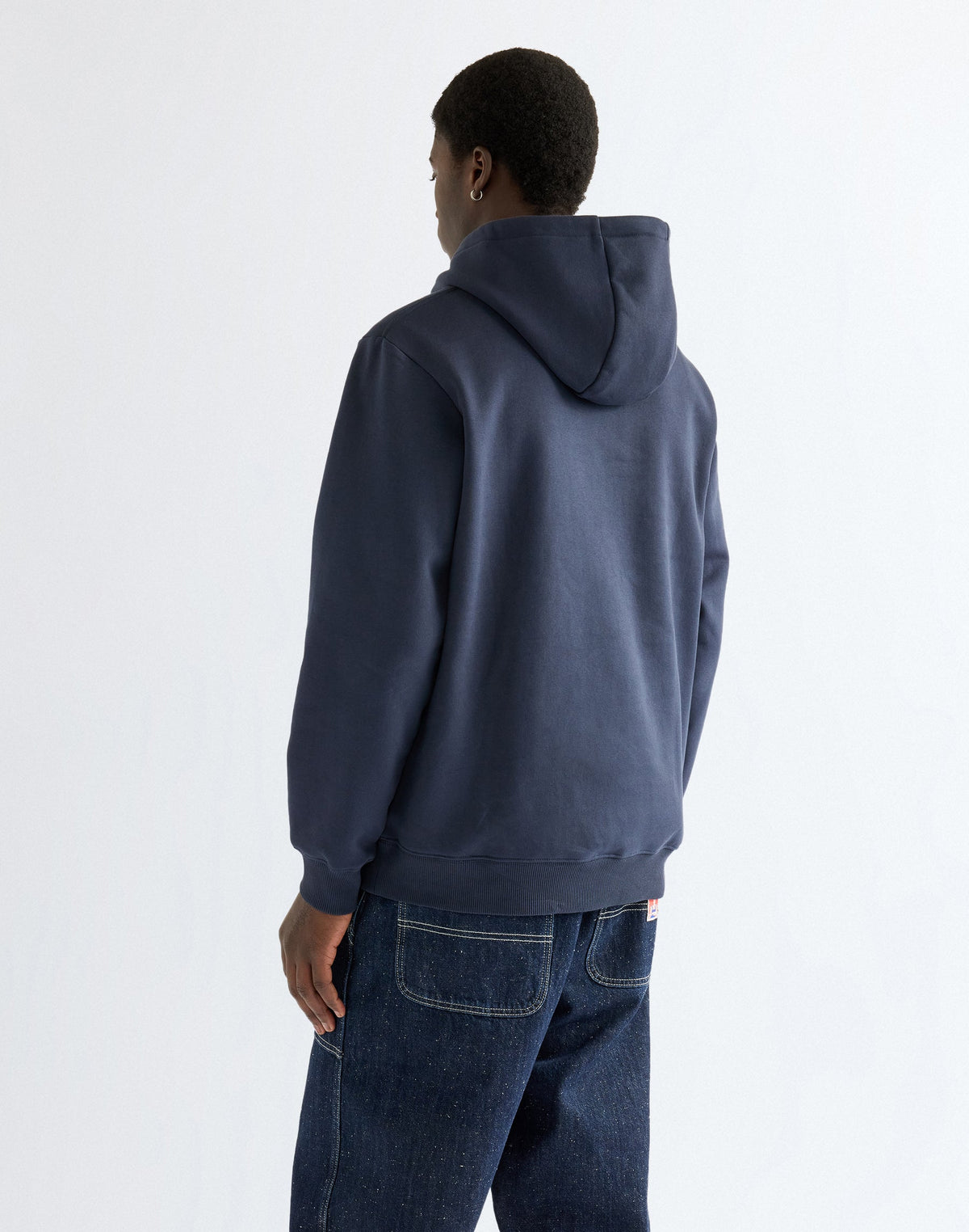 Kapuzenpullover Embroidery in Dark Sapphire