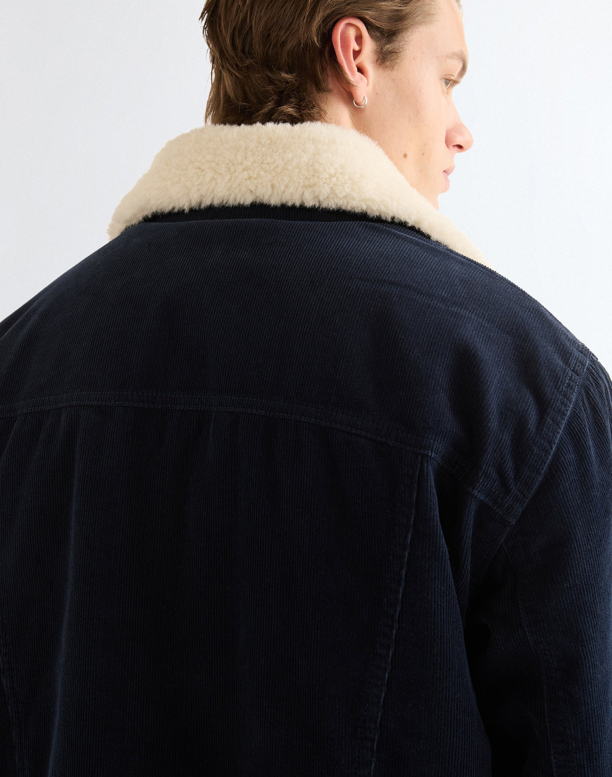Sherpajacke Wrange in Dark Sapphire